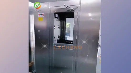 Vhp Vaporized Hydrogen Peroxide Transfer Chamber Floor-Standing Stainless Steel Vhp Transfer Window